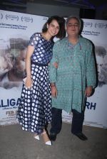 Kangana Ranaut, Bansal Mehta attends Aligarh screening on 25th Feb 2016